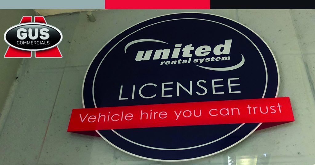 Gus Commercials' Unite Rental System Licensee Wall Plaque